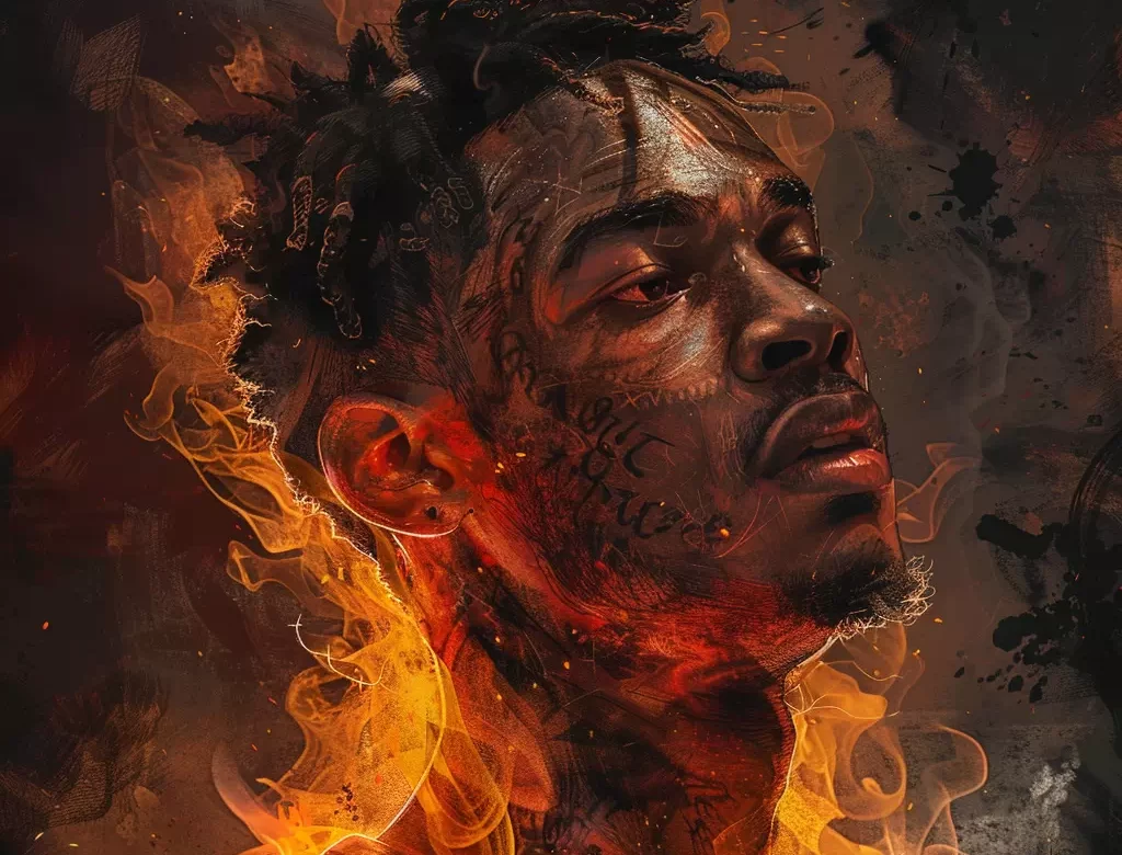 Dejounte_Murray_on_fire