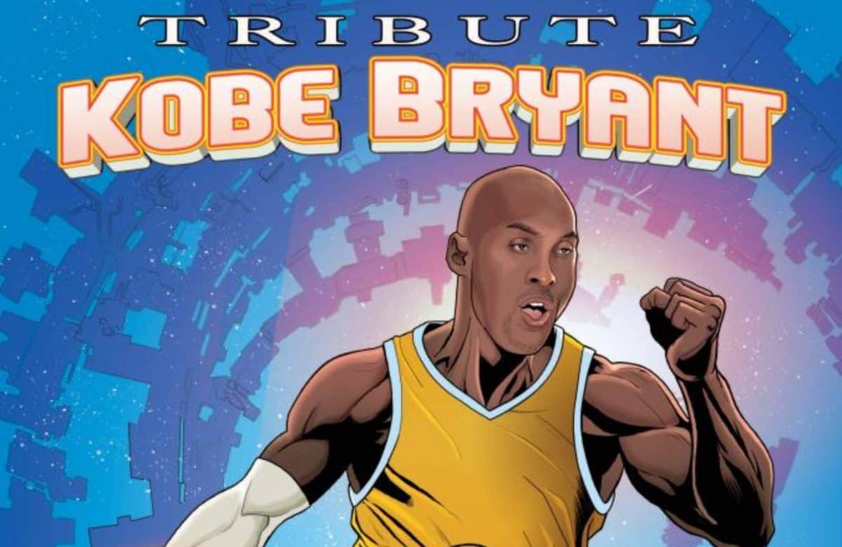 La légende Kobe Bryant immortalisée en BD, découvrez son parcours