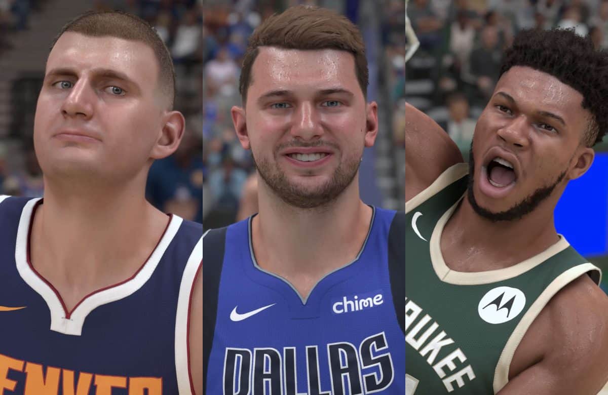 Suprématie européenne dans NBA 2K25 : Doncic, Anteto et Jokic au sommet