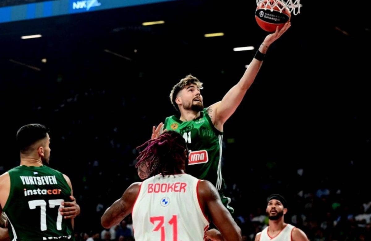 Juancho Hernangómez brille en Euroliga avec le Panathinaikos