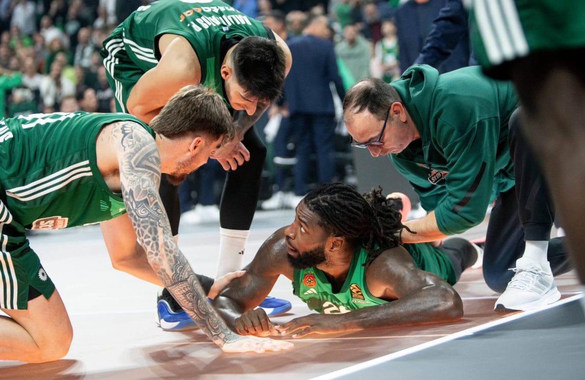 Chaos à l'OAKA : réactions après la grave blessure de Lessort en Euroligue