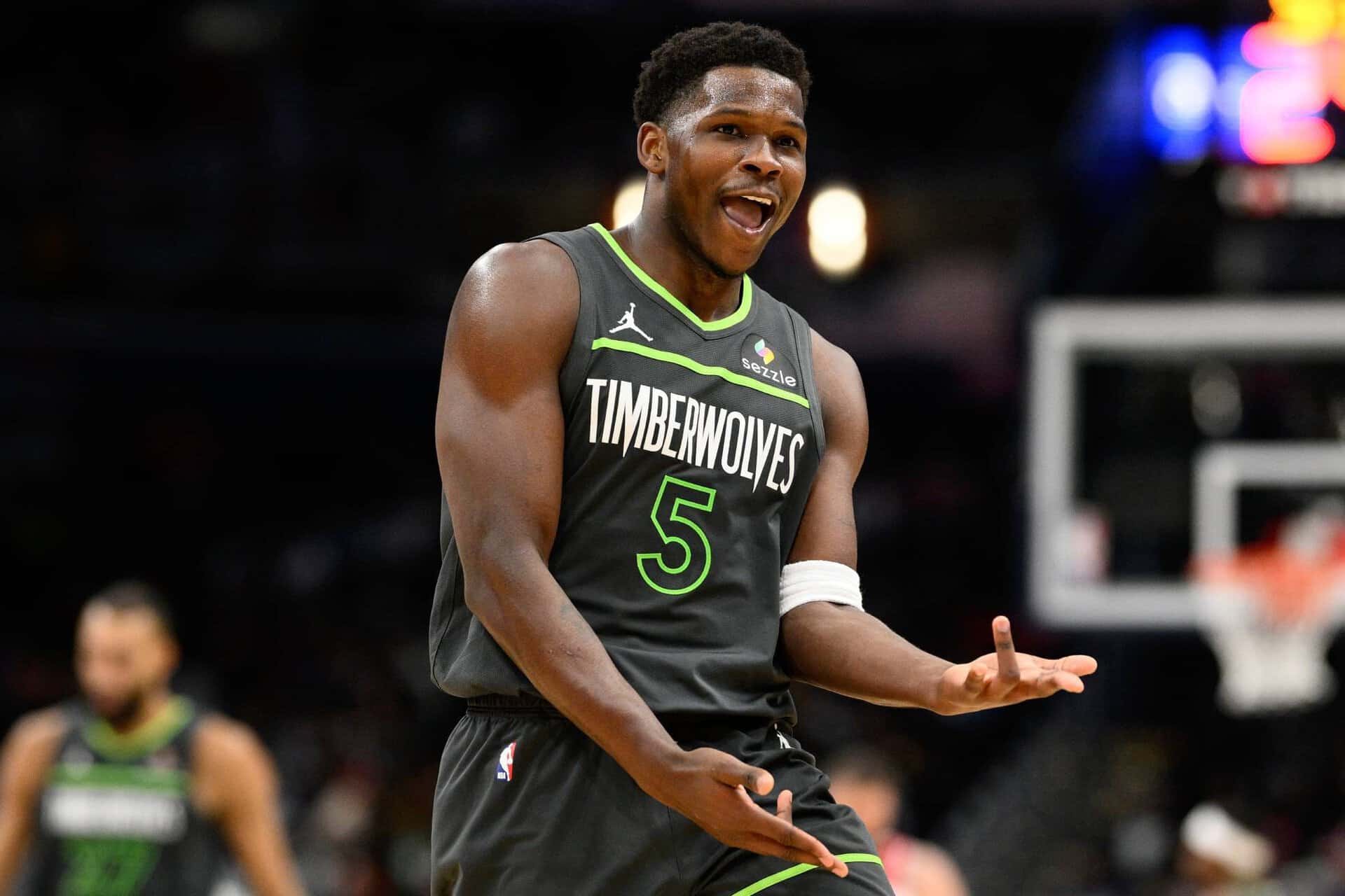 Anthony Edwards explose avec 41 points, sauve les Timberwolves en NBA
