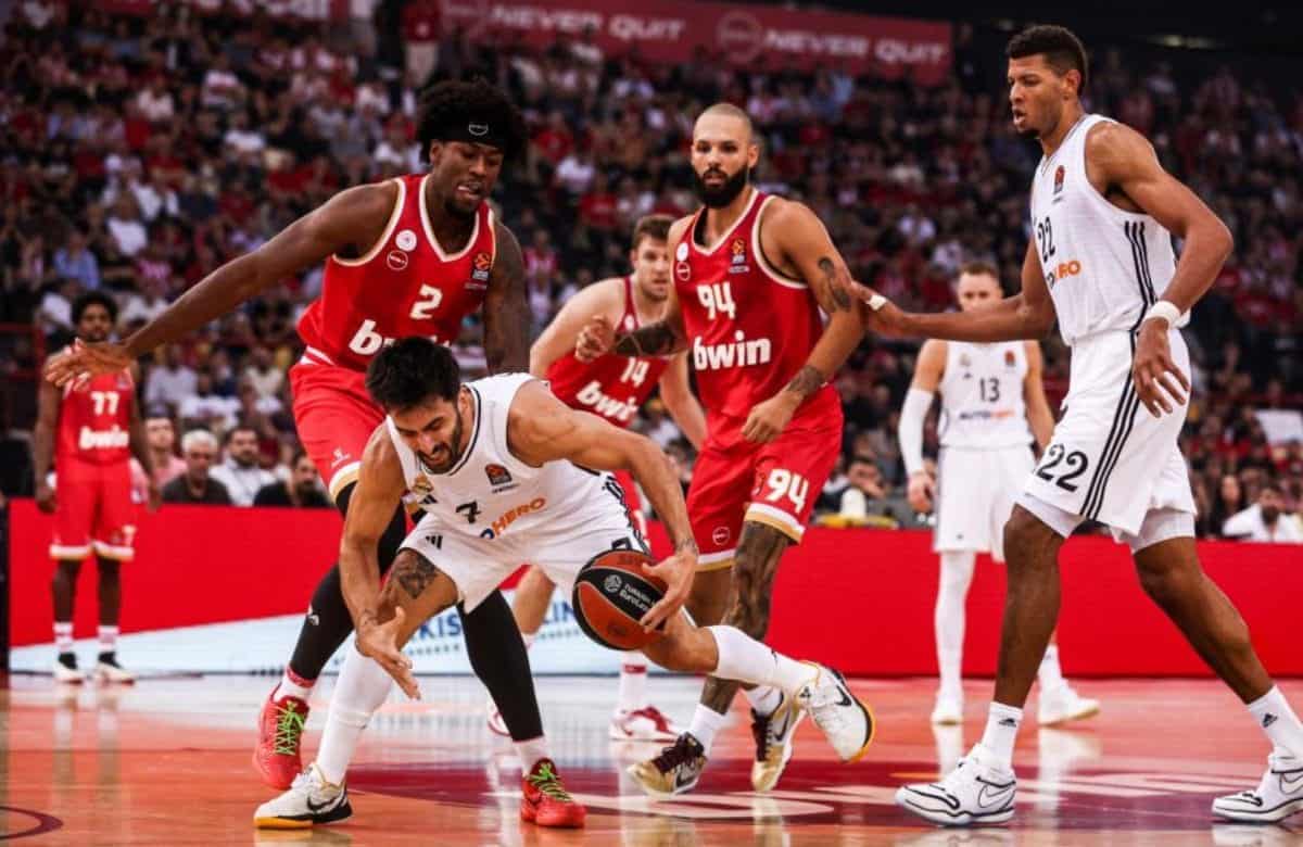 Choc titanesque à l'Euroligue : Real Madrid affronte Olympiacos ce soir