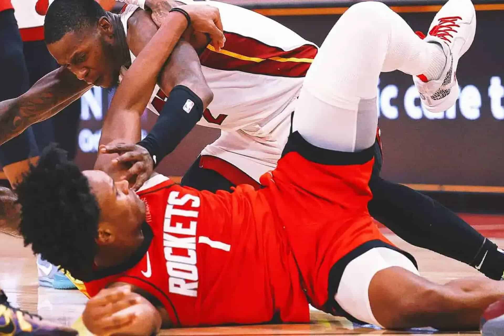 Amen Thompson et Terry Rozier sanctionnés suite à la bagarre en NBA