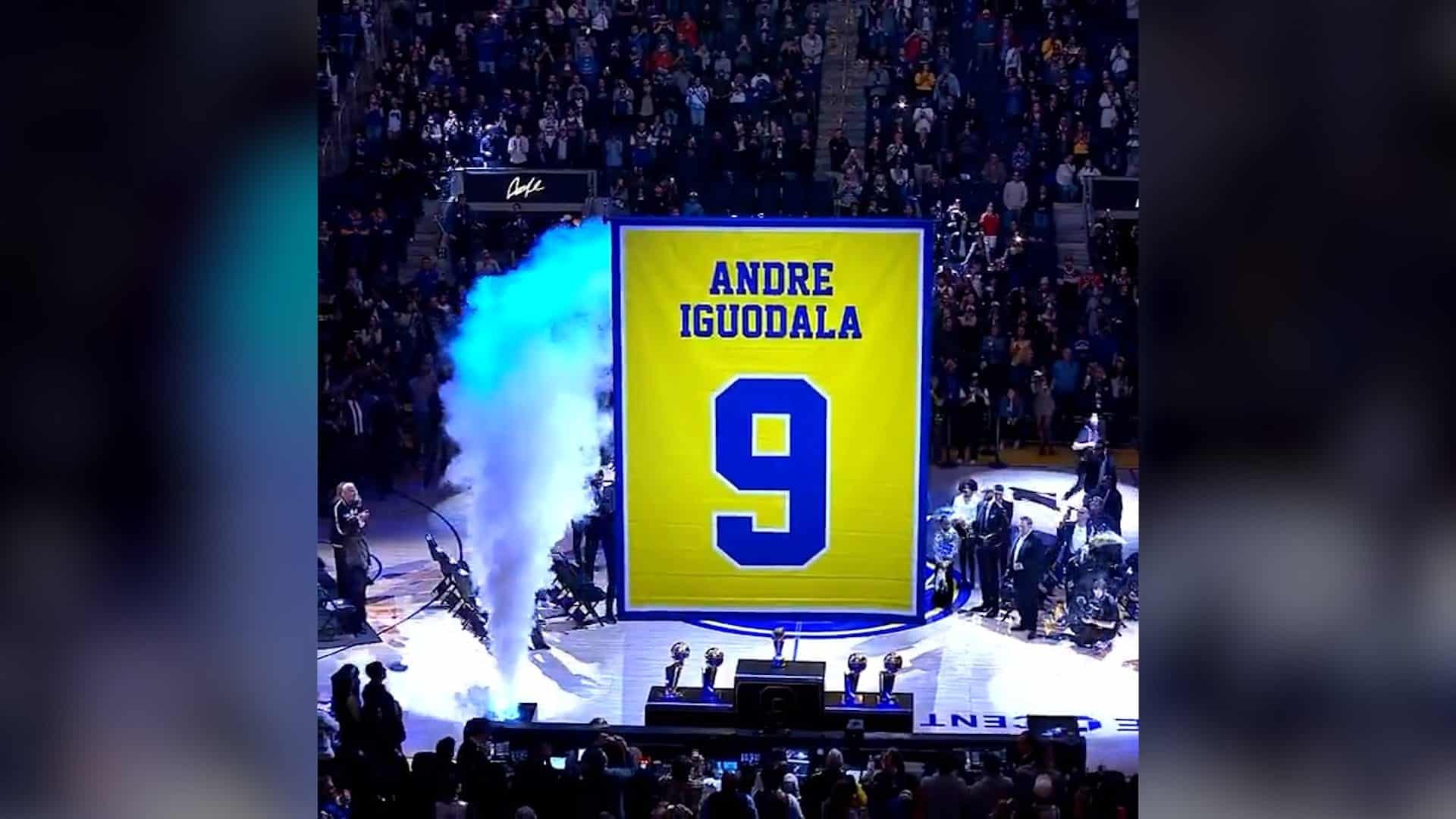 Andre Iguodala devient une légende éternelle des Warriors