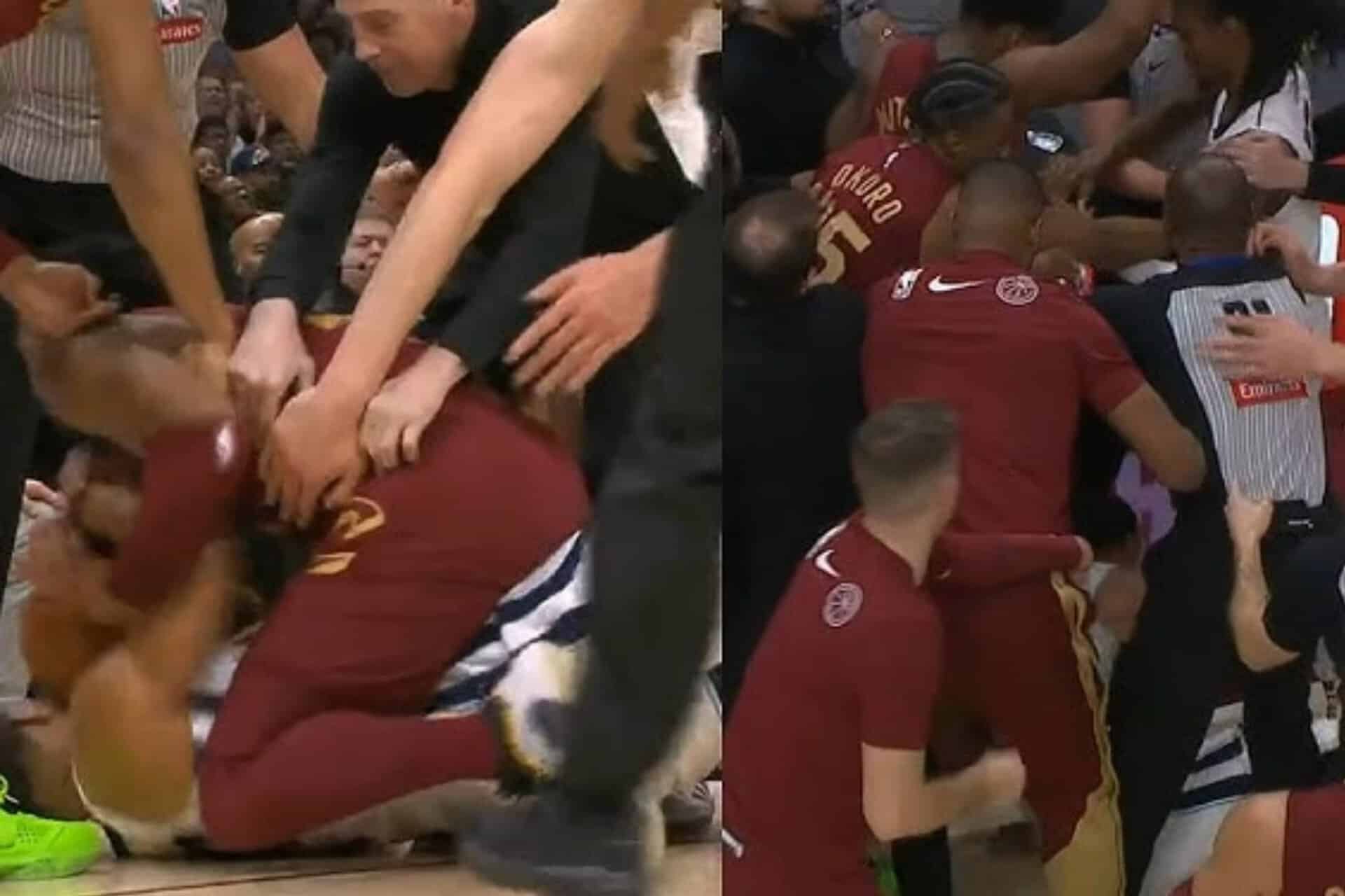 Bagarre en NBA : Aldama brille malgré la défaite contre les Cavaliers