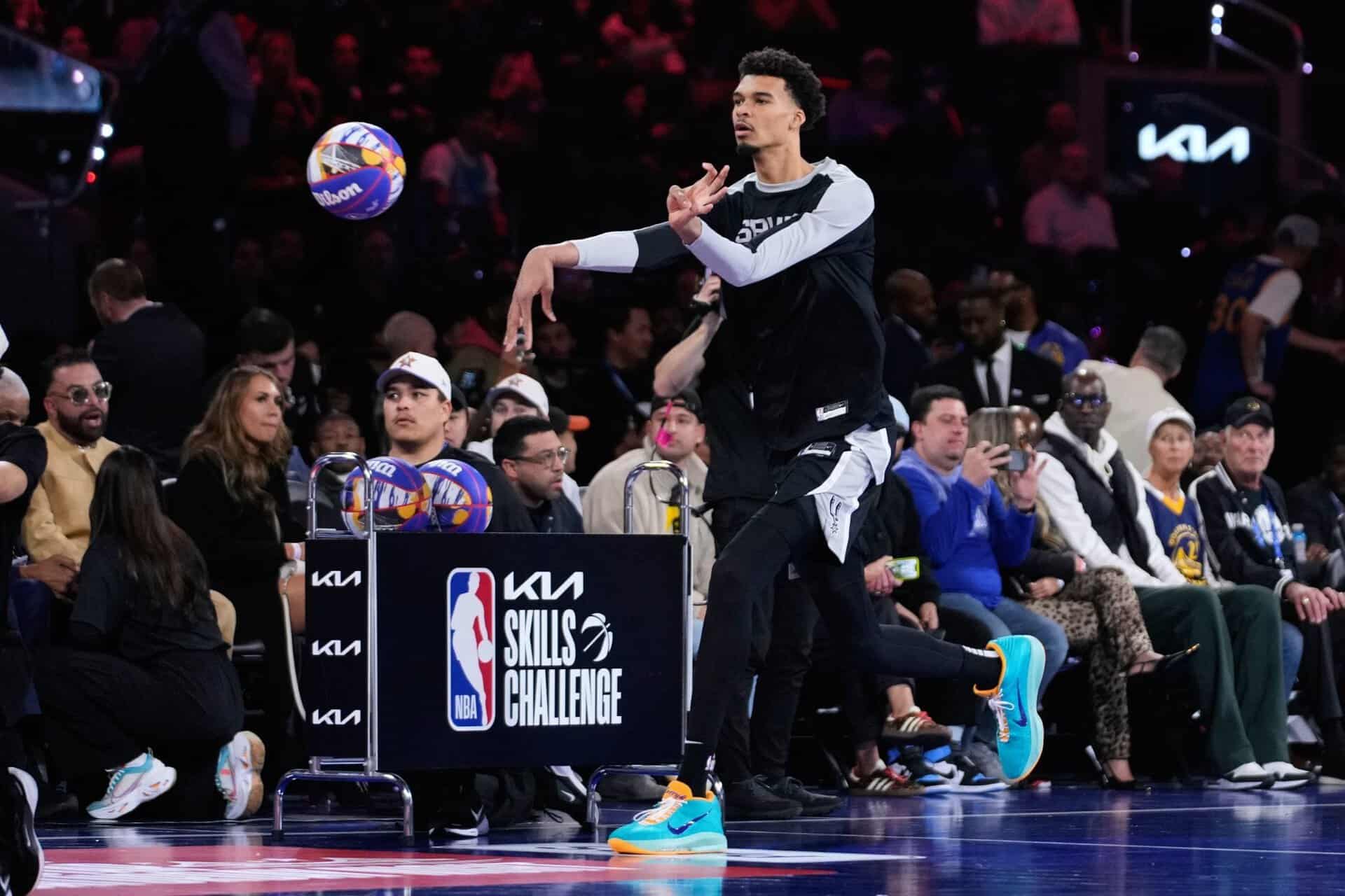Wembanyama et Chris Paul disqualifiés pour tricherie au NBA All-Star Skills