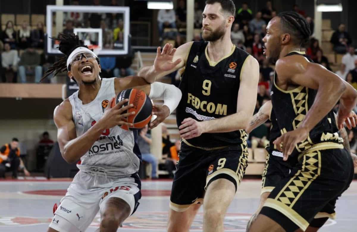 Baskonia frôle l'exploit mais Monaco s'impose finalement en Euroligue