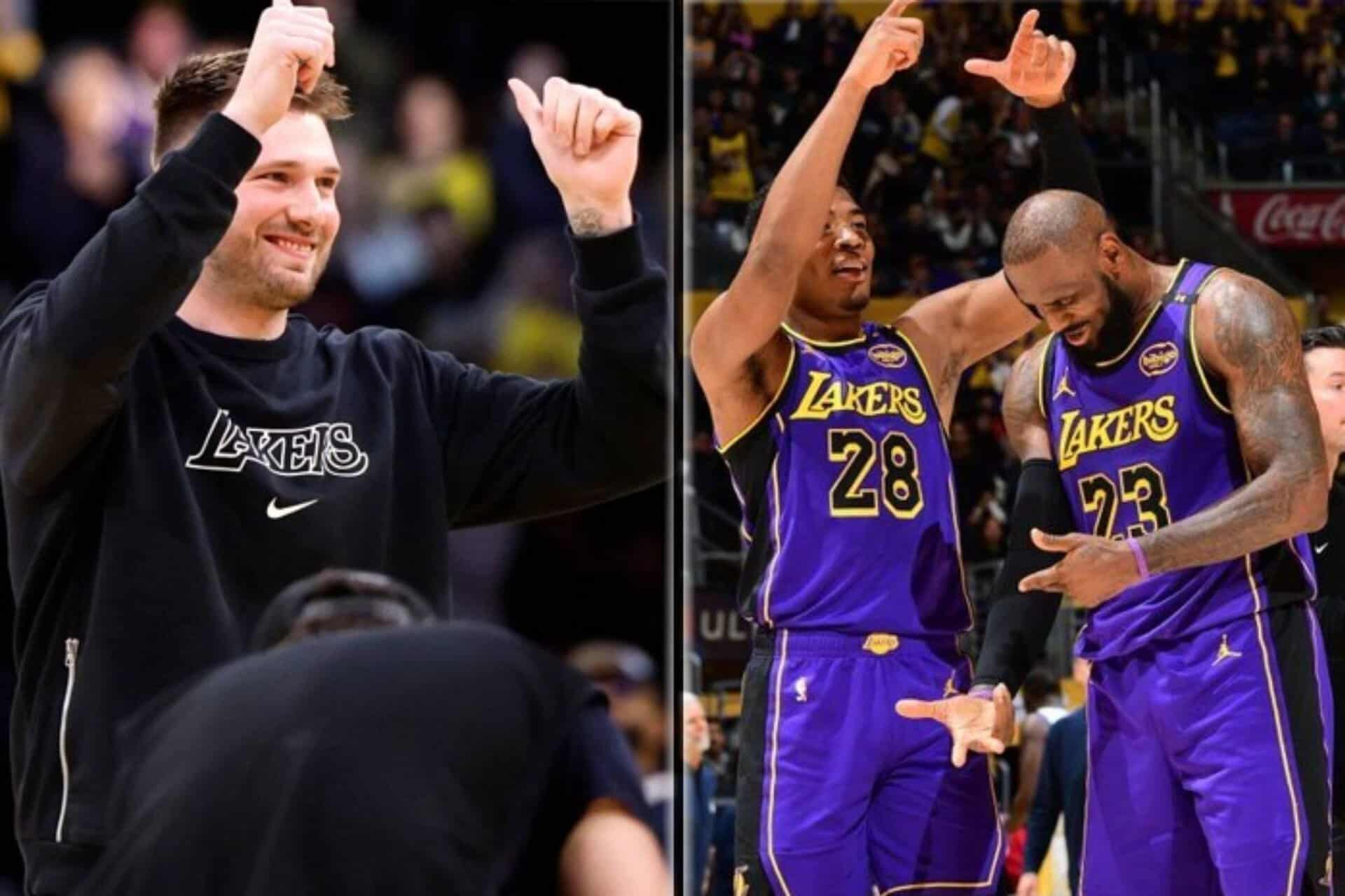 LeBron brille à Los Angeles, Doncic acclamé pour son premier match