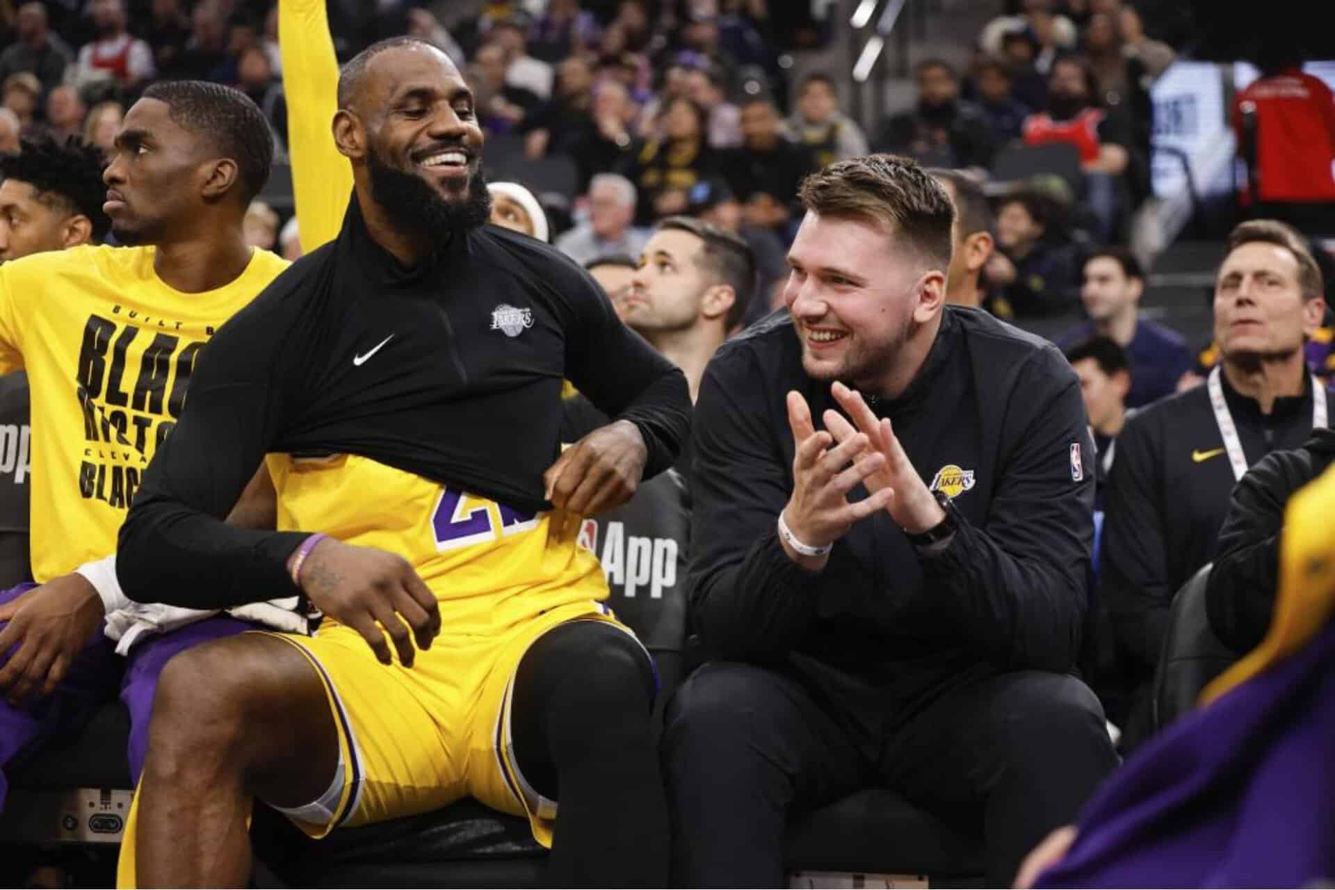 LeBron James choqué : Il pensait que le transfert de Luka était un faux!