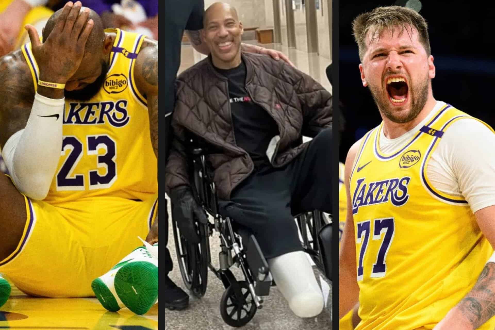 LeBron et Doncic défaits malgré des performances proches du triple-double