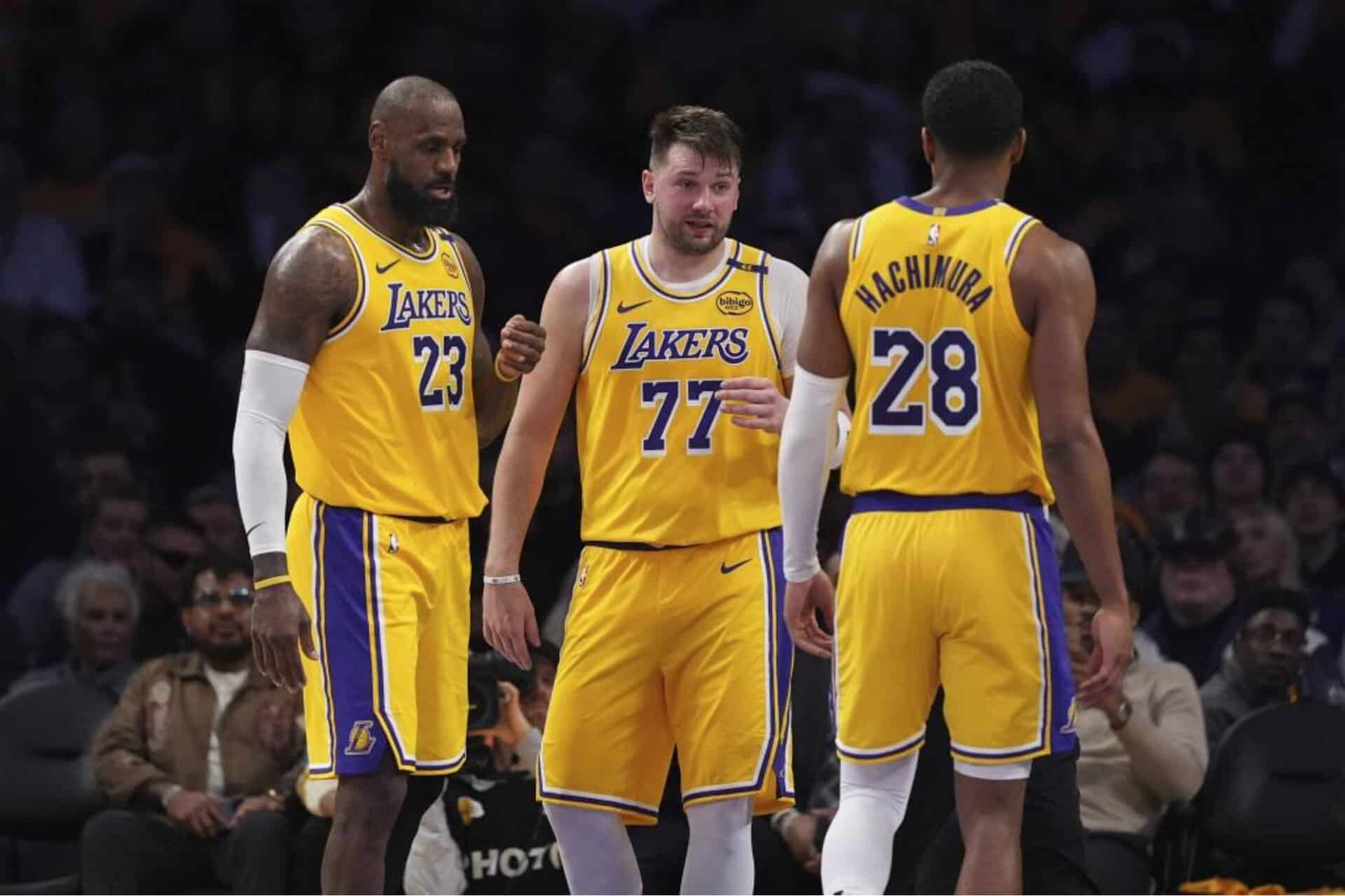 Luka Doncic enflamme le Staples Center pour son premier match avec les Lakers
