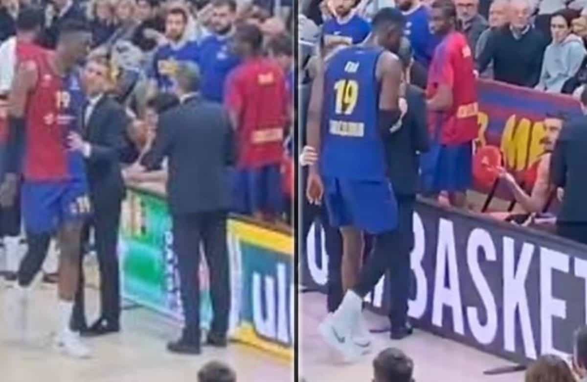 Tension à l'Euroligue : altercation au banc entre joueurs du Barça