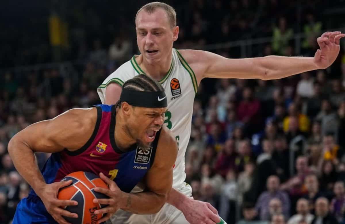 Le Barça s'impose en Euroligue et monte à la cinquième place