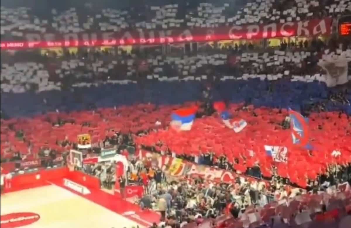 Polémique avant l'Euroligue : soutien russe lors du match à Belgrado