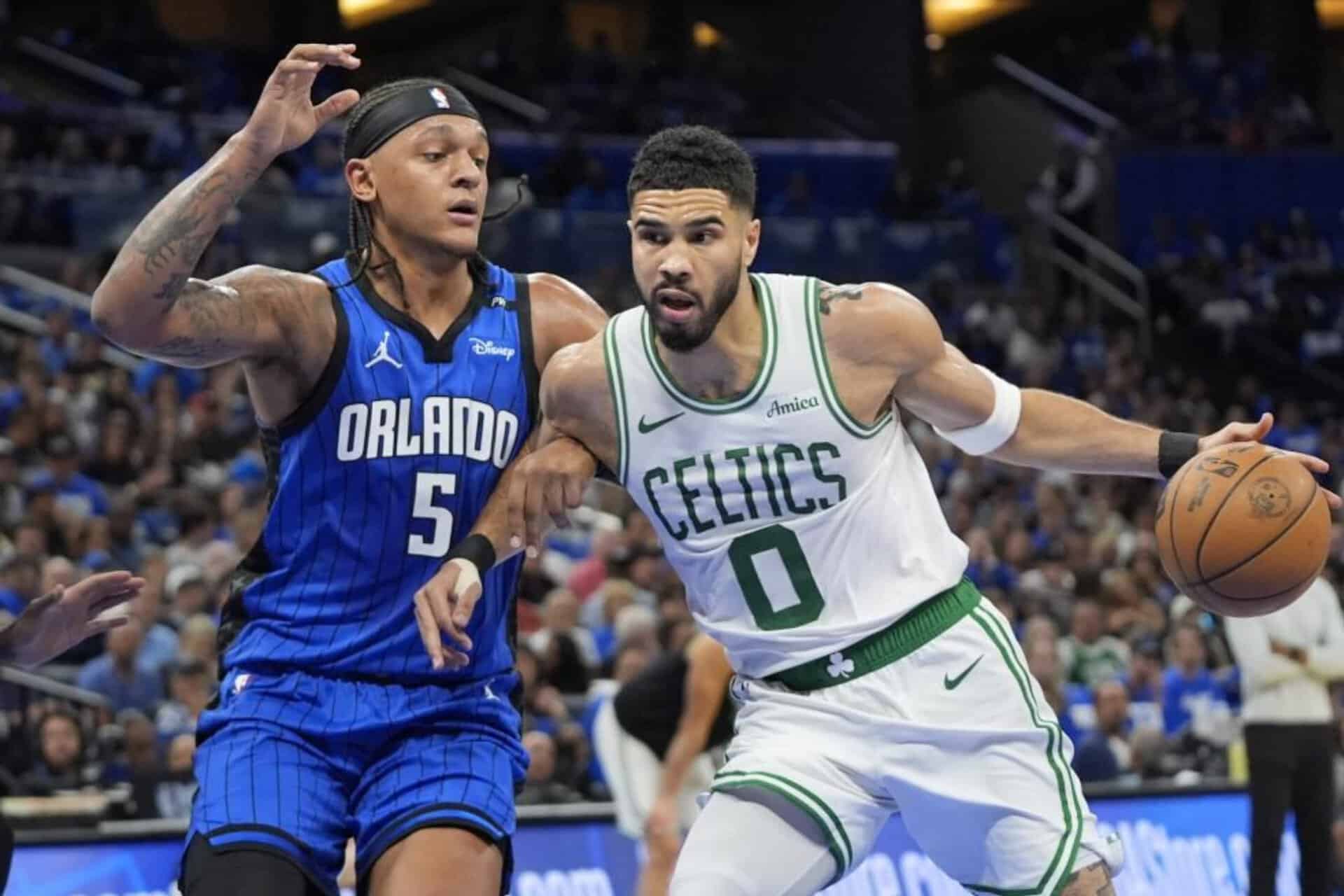 Défaite des Celtics malgré les 36 points de Tatum contre Orlando