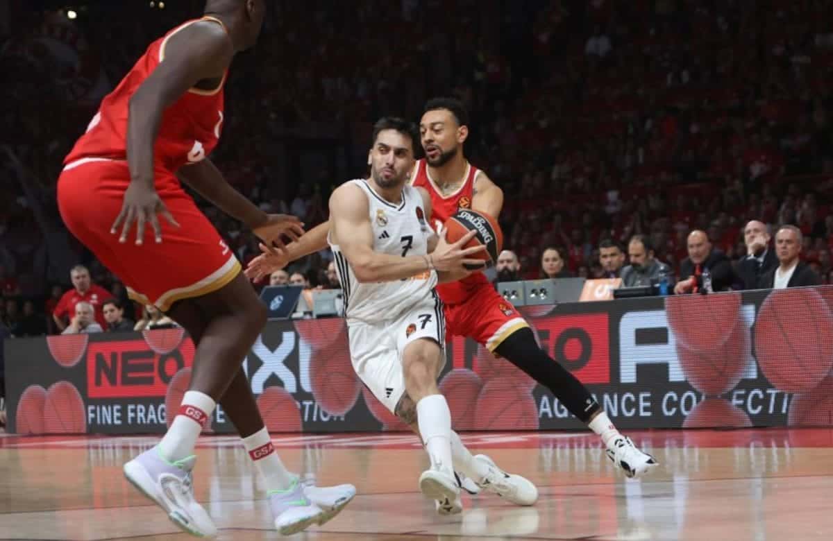 Déroute du Real Madrid face à l’Olympiacos en Euroligue