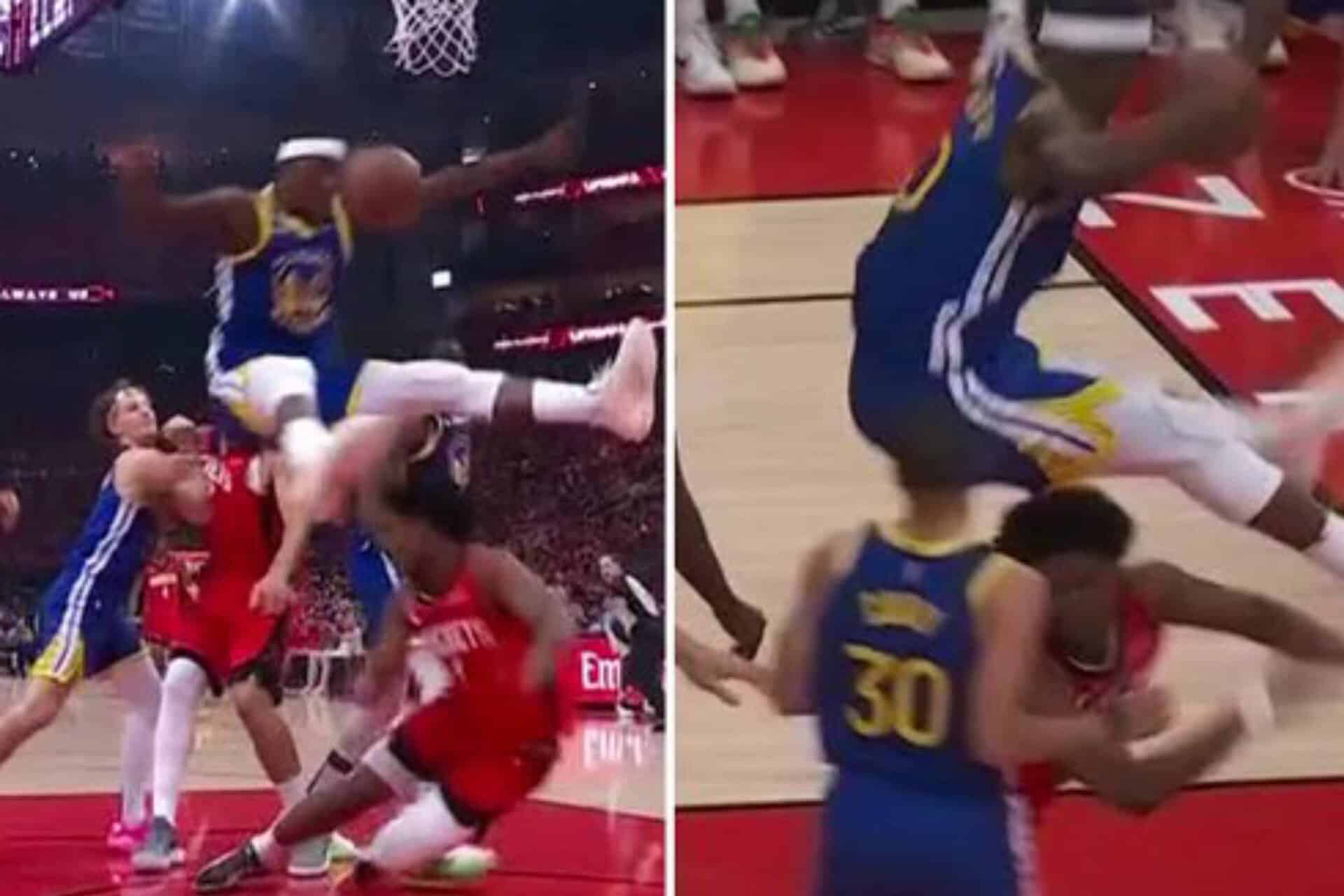 Jimmy Butler quitte le match après une chute spectaculaire en NBA