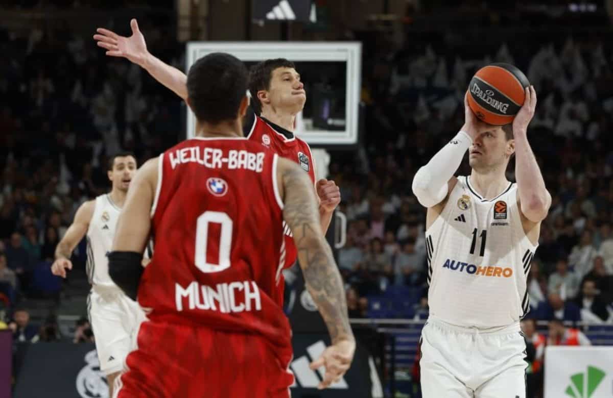 Real Madrid écrase le Bayern Munich en Euroligue avec un feu d'artifice à 3 points