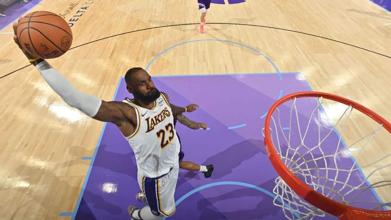 LeBron James : sa série NBA exceptionnelle menacée