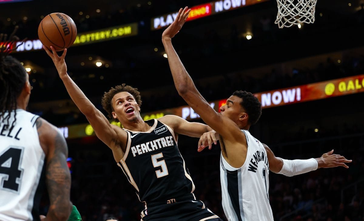 Victor Wembanyama et son record de 100 matchs avec un contre