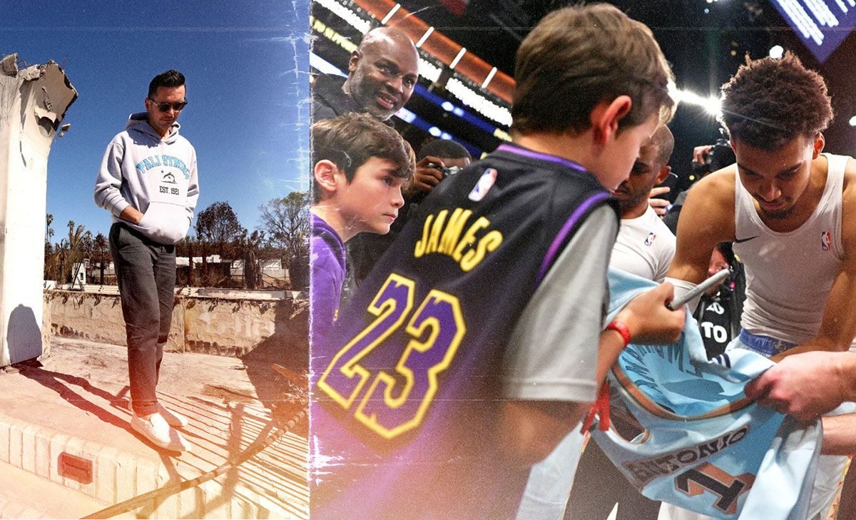 JJ Redick, Lakers et incendies : un an après à Los Angeles