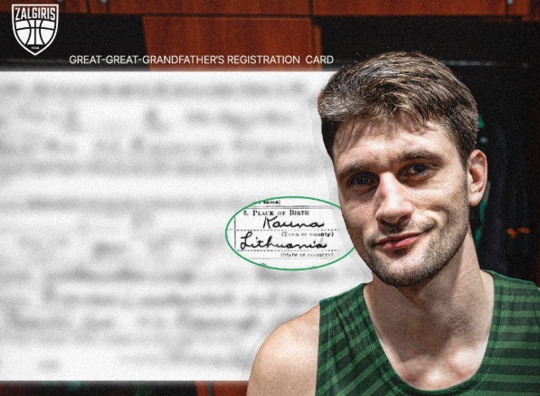 Žalgiris : l’Américain Dustin Slev aux racines lituaniennes