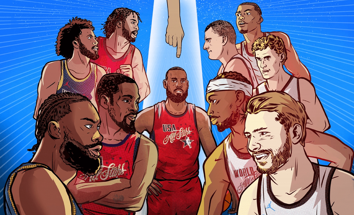 Choisissez votre équipe US pour le NBA All-Star Game 2024