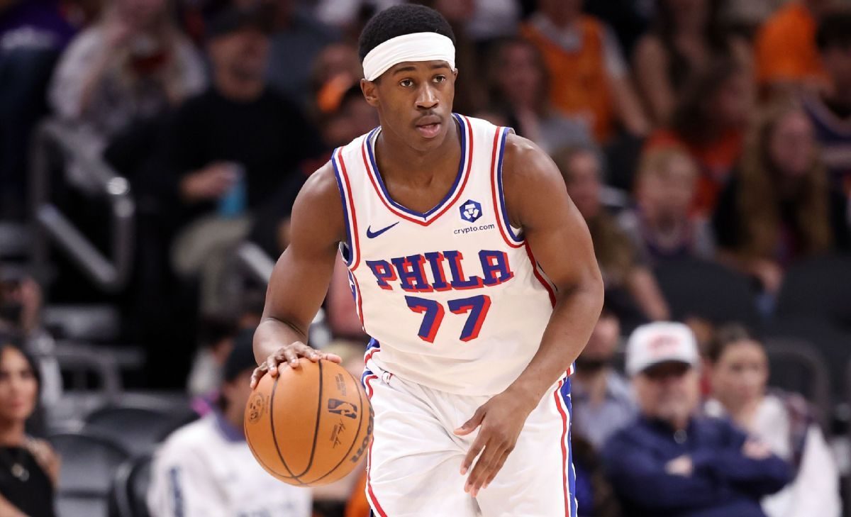 76ers : VJ Edgecombe forfait face au Jazz pour blessure