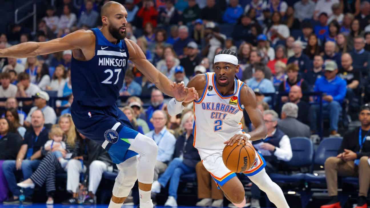 Shai Gilgeous-Alexander prolonge sa série face aux Timberwolves