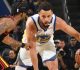 Stephen Curry prêt pour le contact en entraînement Warriors