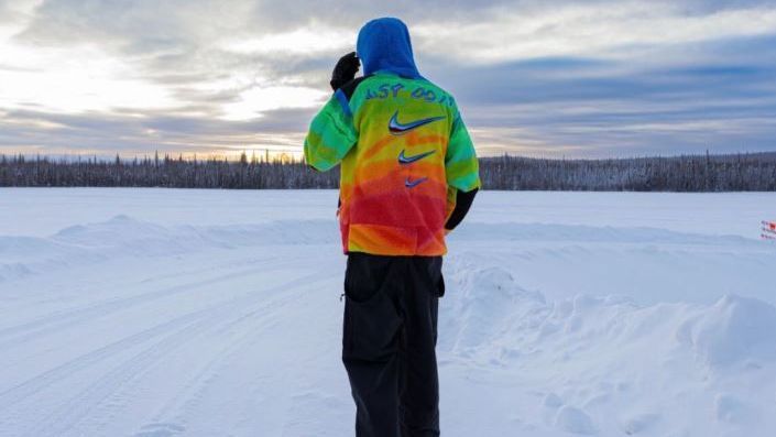Wembanyama émerveillé par les aurores boréales en Alaska