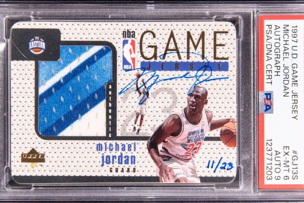 Carte autographiée Michael Jordan vendue 4,25 M$ en 2026
