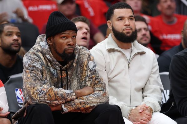 Kevin Durant forfait pour le Game 5 Rockets vs Lakers 2026