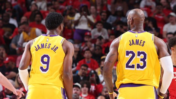 LeBron et Bronny James brillent en alley-oop Lakers 2026