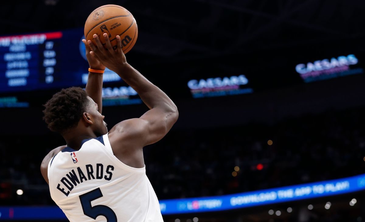 Anthony Edwards forfait face aux Pistons, hors des récompenses NBA