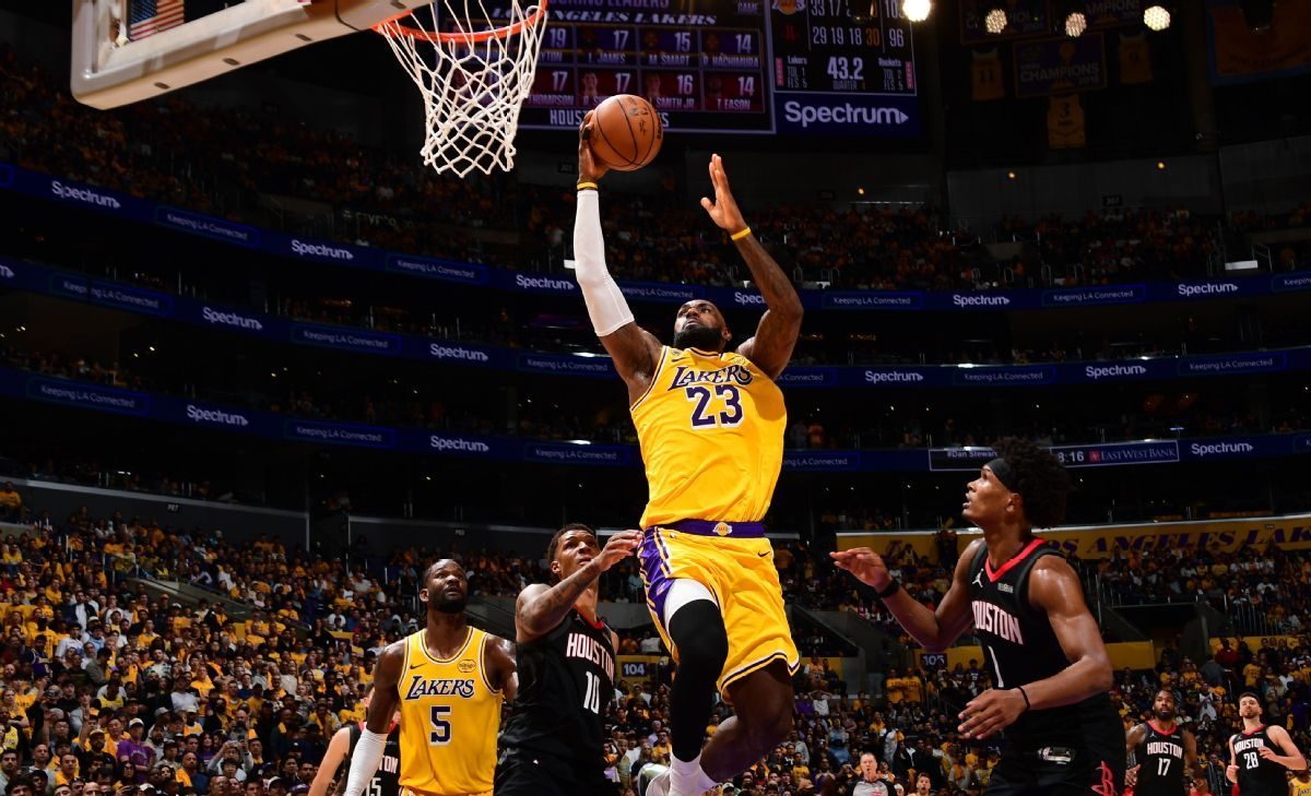 Records de tirs des Lakers en Game 1 : une bonne nouvelle pour Houston ?