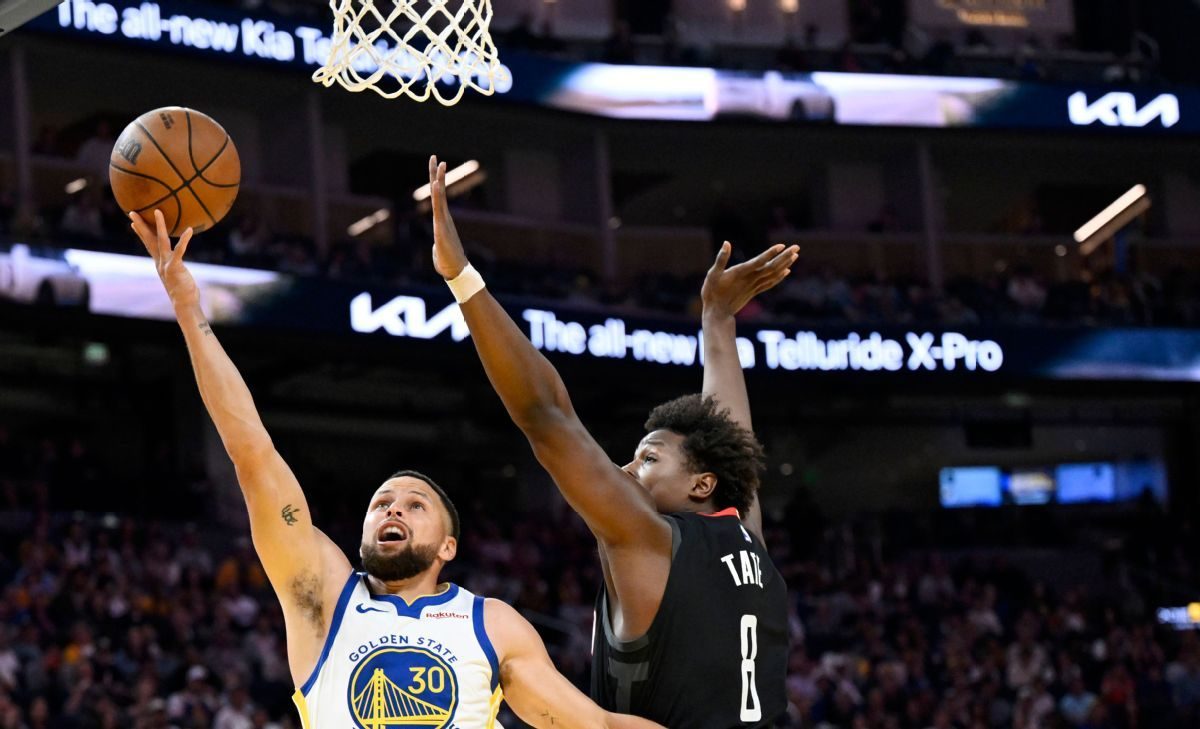 Stephen Curry revient et relance les Warriors face aux Rockets
