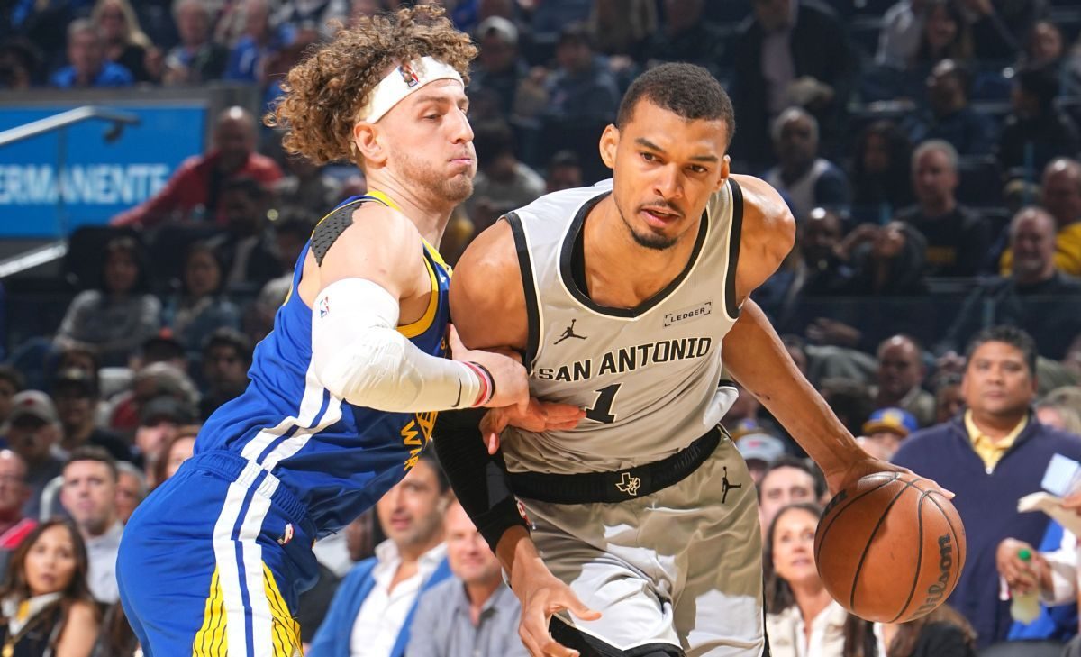 Wembanyama et Castle absents face aux Trail Blazers