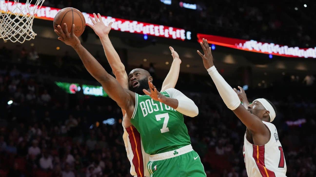 Celtics explosent Miami avec 53 points au 1er quart