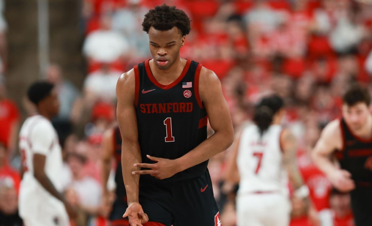 Ebuka Okorie de Stanford se présente à la draft NBA 2024