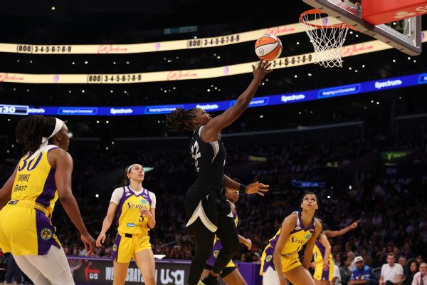 Aces 2026 : victoire éclatante contre Sparks après défaite