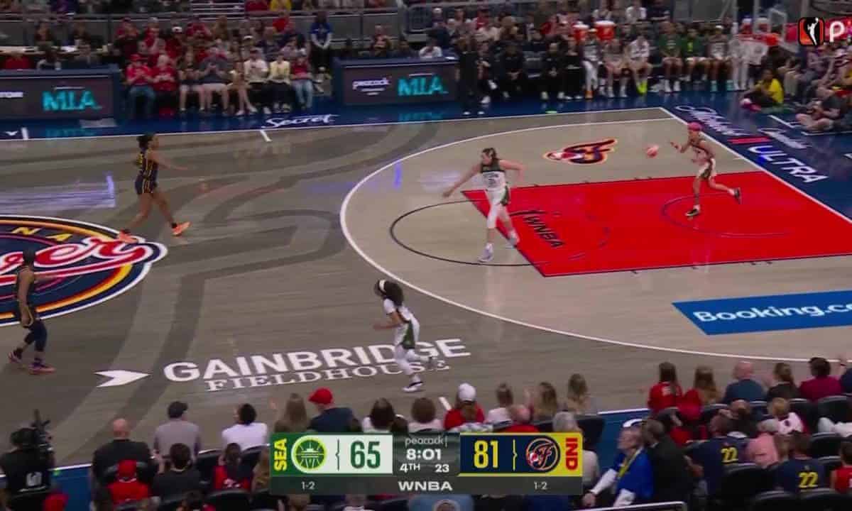 Caitlin Clark guide Indiana Fever face à Seattle Storm 2026
