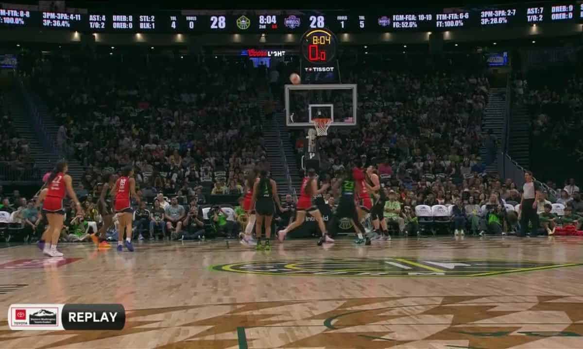 Hiedeman et Fam brillent, Seattle Storm bat Washington Mystics