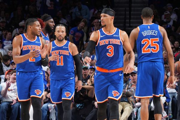 Jalen Brunson propulse les Knicks à 3-0 face aux 76ers