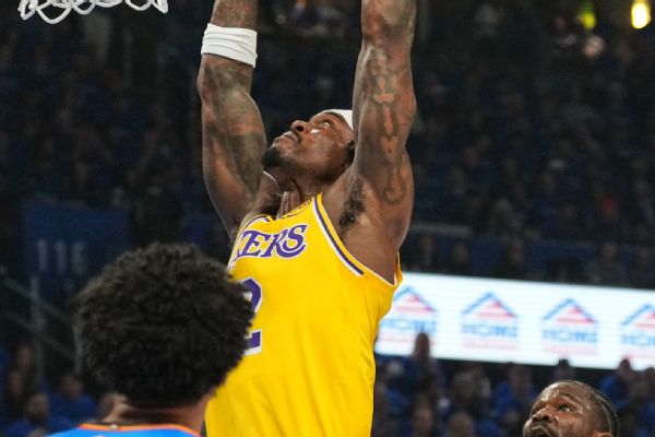 Jarred Vanderbilt se blesse au doigt face au Thunder 2026