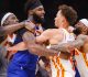 Robinson et Daniels sanctionnés après Knicks vs Hawks 2026