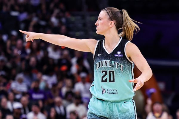 Sabrina Ionescu blessée, forfait 2 semaines avec New York Liberty