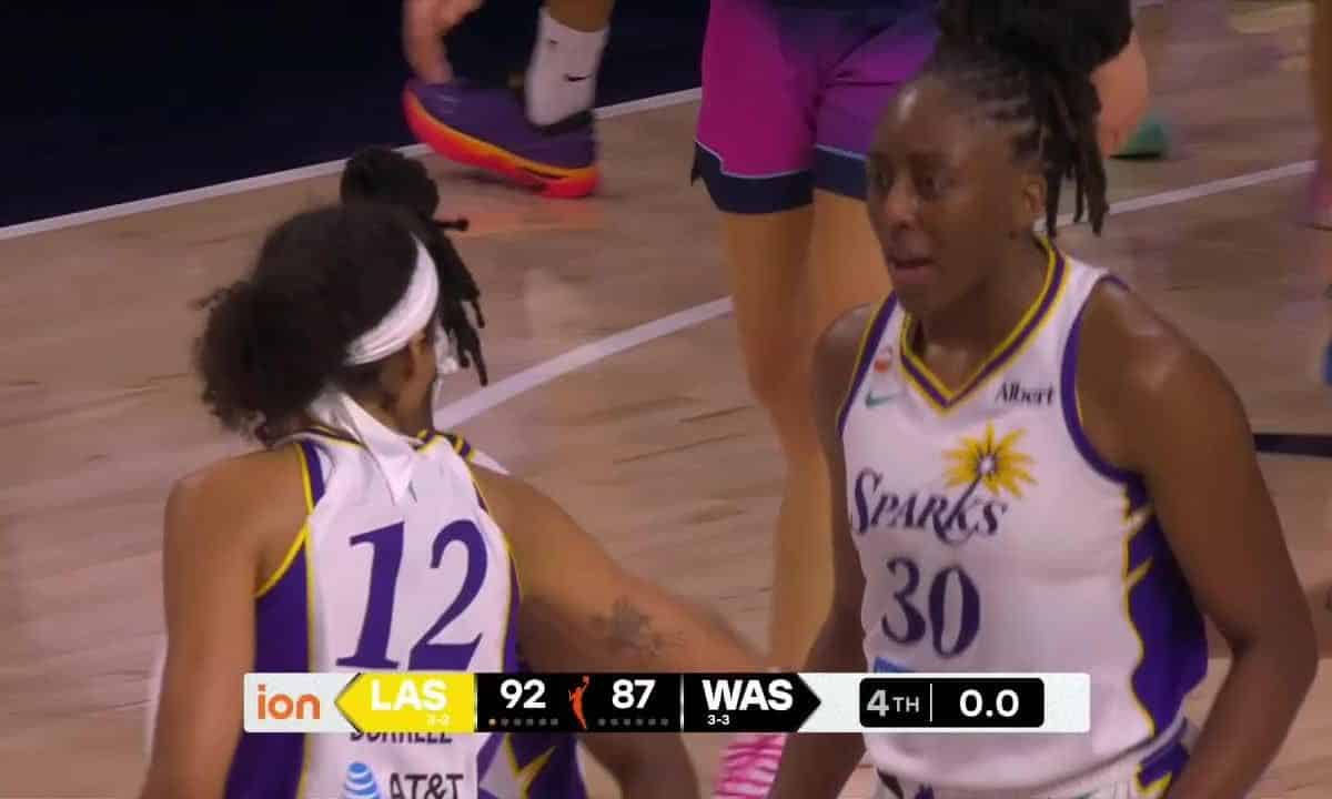 Sparks battent Mystics grâce à Wheeler et Ogwumike