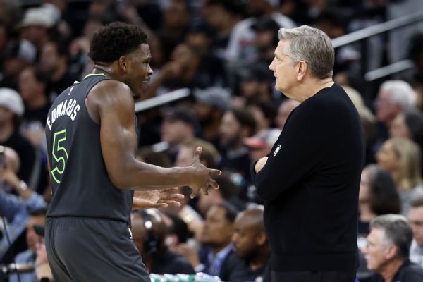Timberwolves dominés par les Spurs malgré l’alerte Edwards